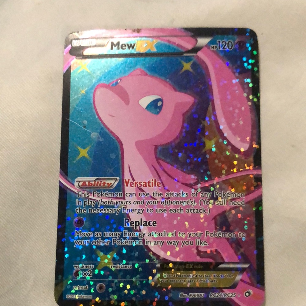 Mew Ex Pokémon card